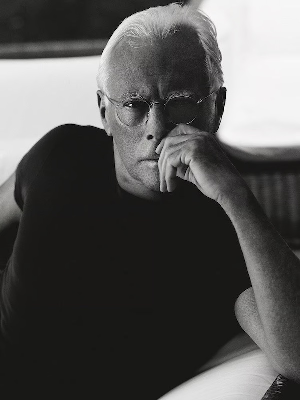 Giorgio Armani, CEO and president of the Armani group