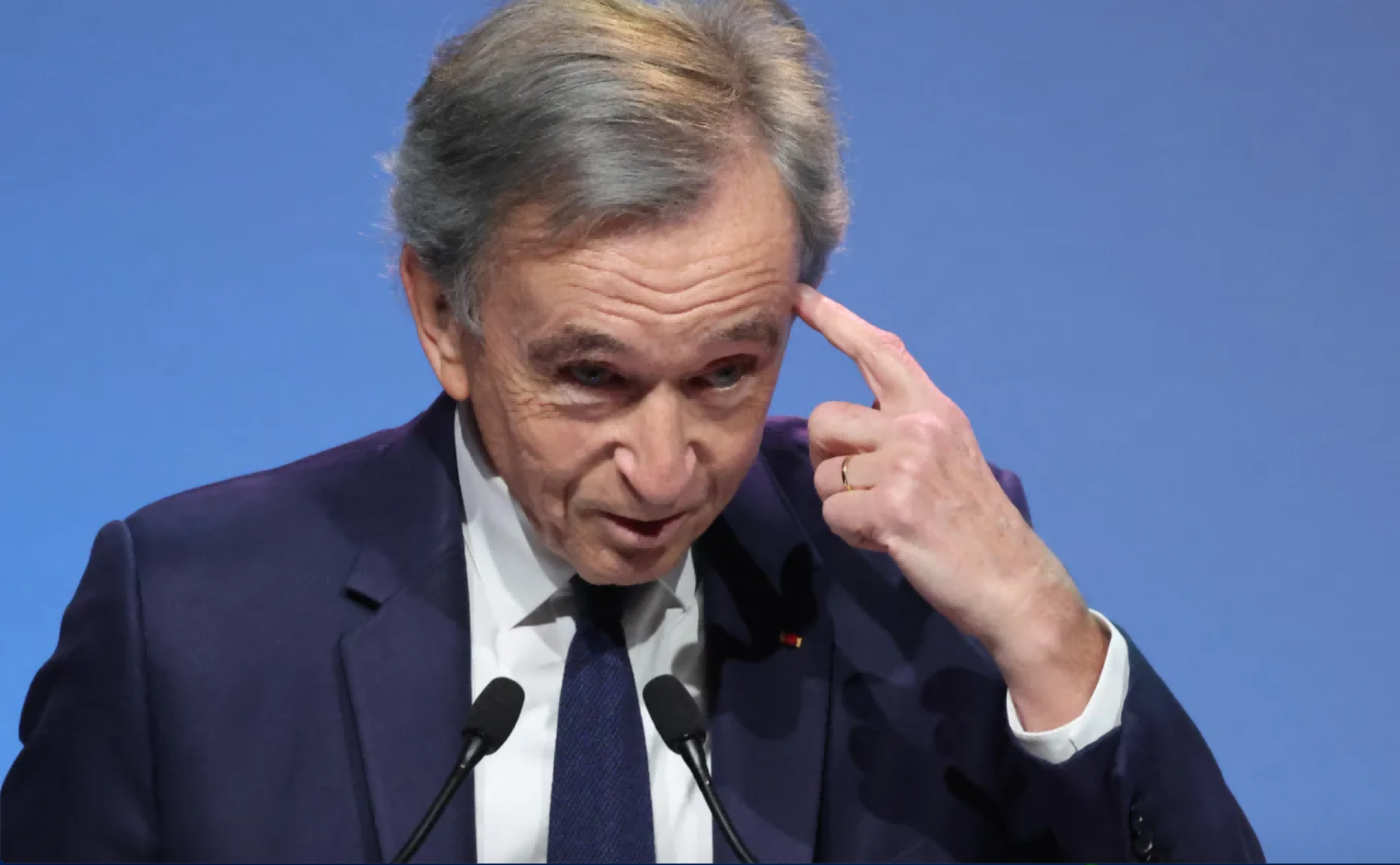 LVMH集团董事长兼首席执行官Bernard Arnault