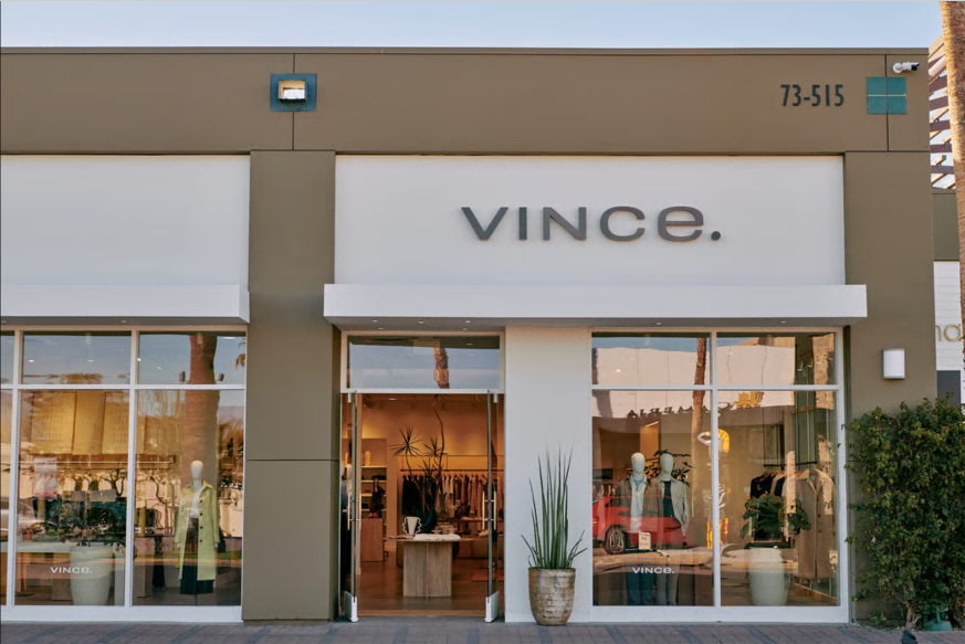 位于加利福尼亚州棕榈沙漠的Vince商店 位于加利福尼亚州棕榈沙漠的Vince商店