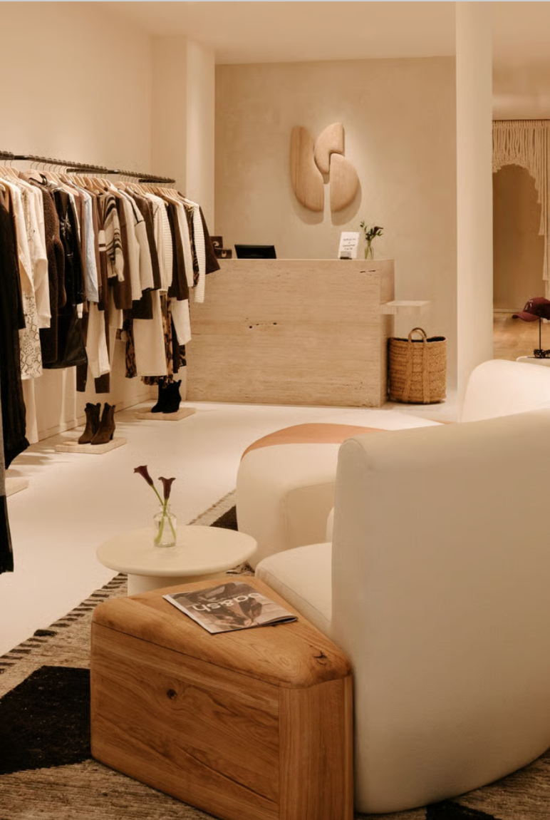 Ba&sh全新的门店室内设计风格