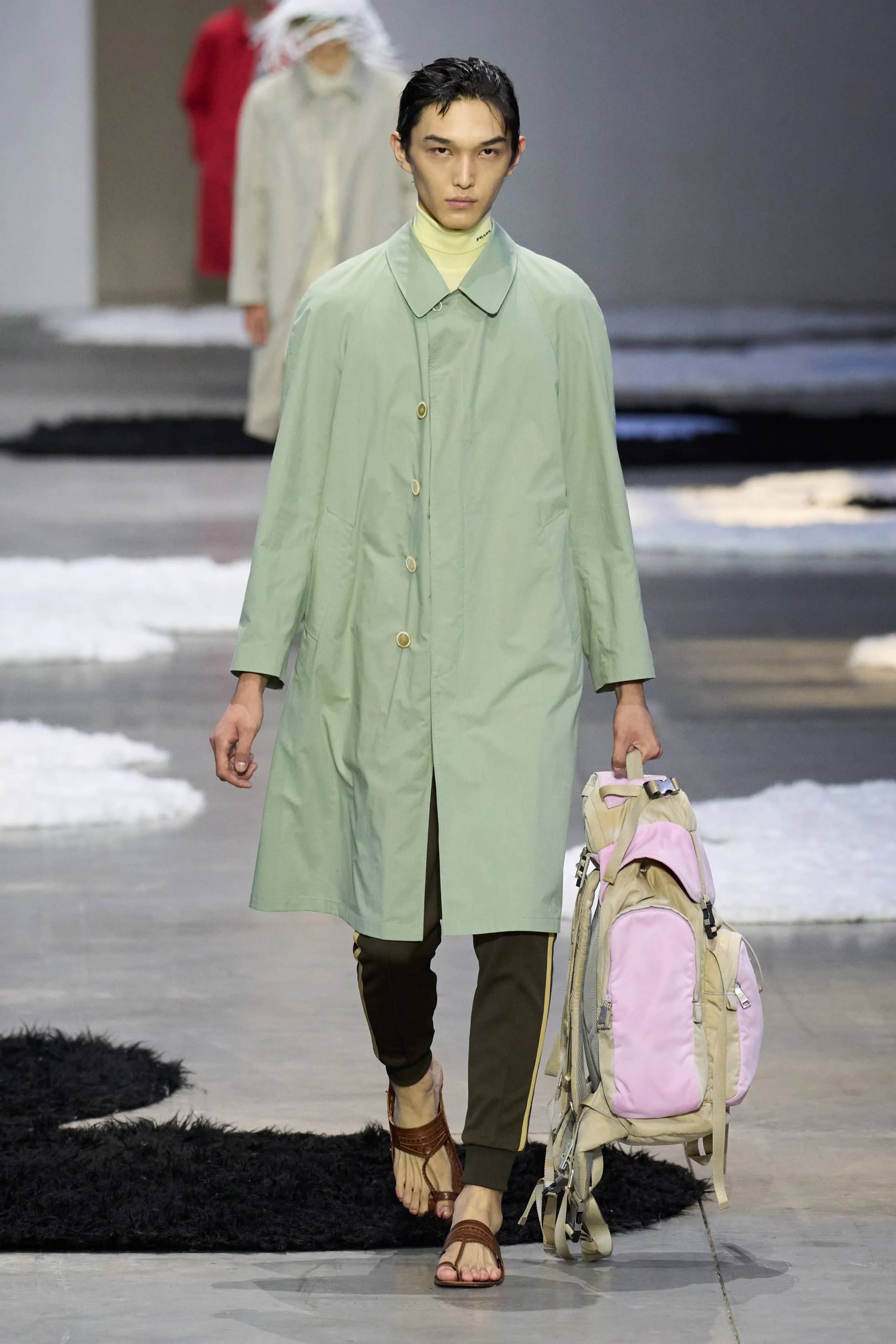 Prada 2026春夏男装系列于米兰时装周发布 Prada 2026春夏男装系列于米兰时装周发布