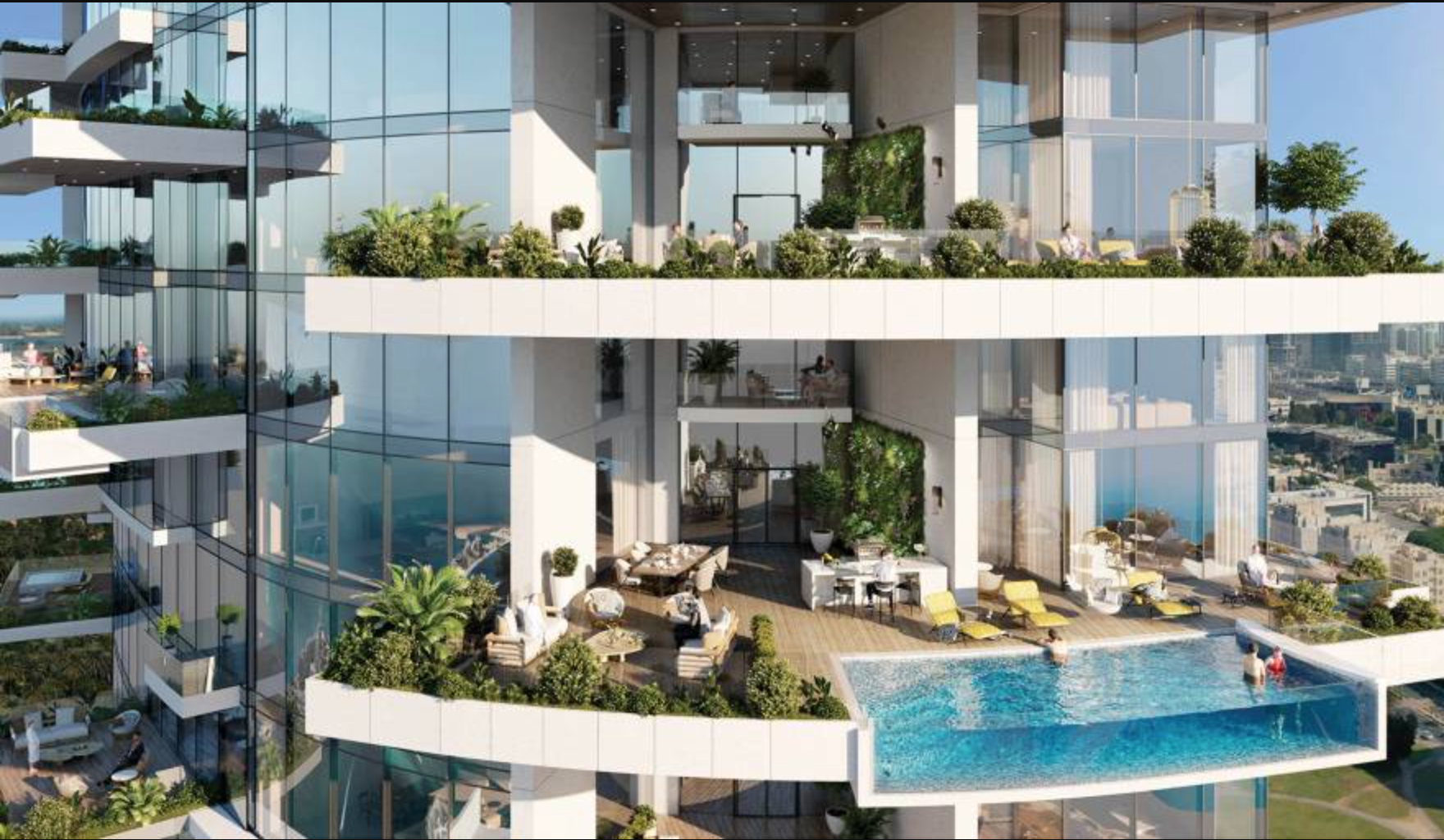 位于迪拜的Cavalli Tower也成了当地炙手可热的奢华地产项目