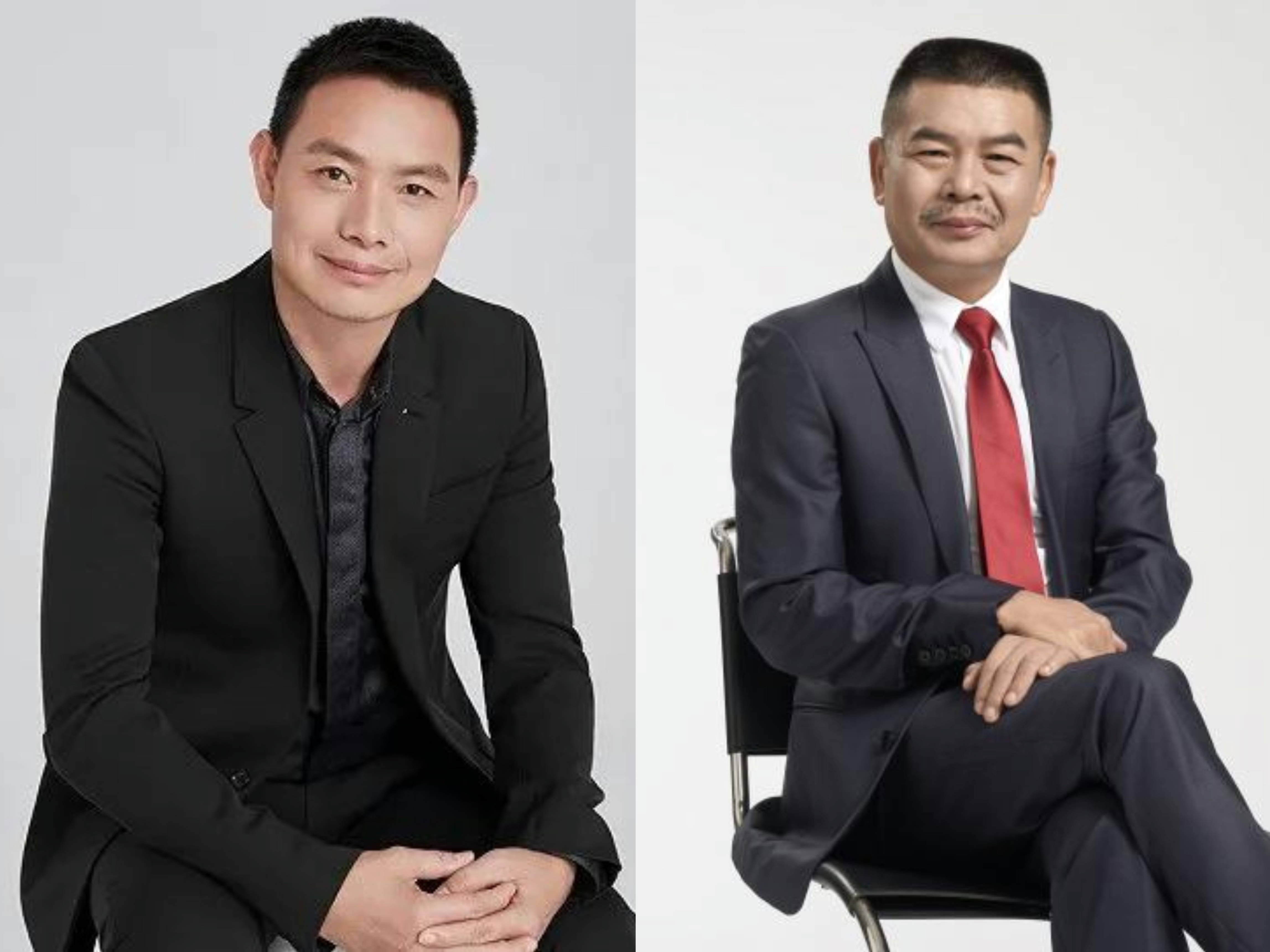 珀莱雅创始人方玉友(左)、侯军呈(右) 珀莱雅创始人方玉友(左)、侯军呈(右)