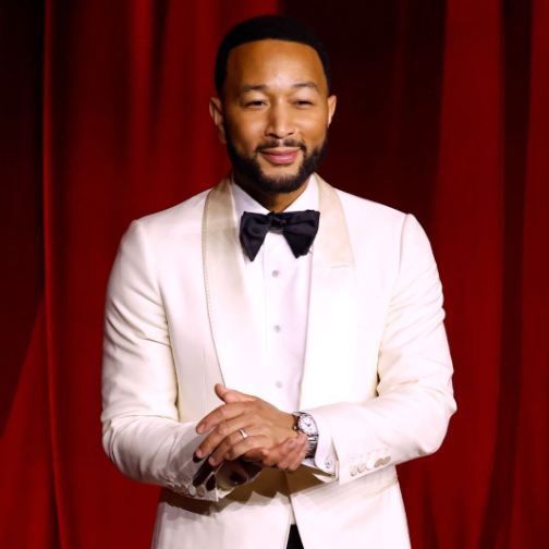 美国音乐家约翰·传奇（John Legend）佩戴HUBLOT宇舶表 出席第四届奥斯卡电影博物馆盛典