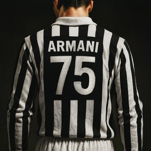 Armani为尤文图斯提供官方正装