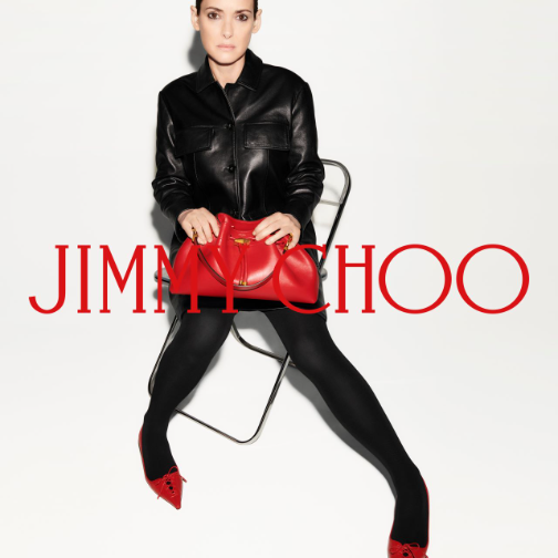 WINONA RYDER出镜JIMMY CHOO 2024 秋季系列广告大片