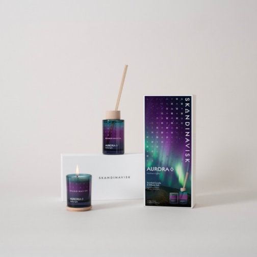 SKANDINAVISK极境之息推出全新香氛系列「AURORA 极光」： 捕捉夜空中的北欧神话