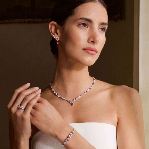 海瑞温斯顿Sparkling Cluster系列推出全新绚丽配色