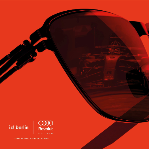 IC! BERLIN成为AUDI REVOLUT F1车队全新官方眼镜合作伙伴