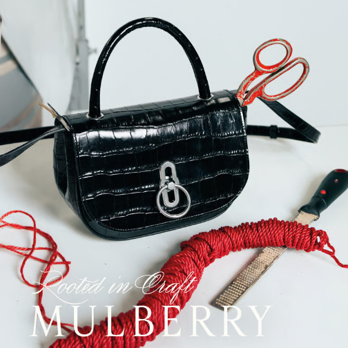 Mulberry春季广告大片聚焦工艺与工匠