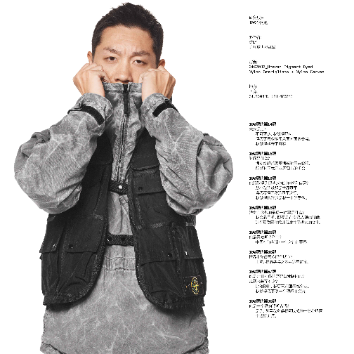 许昕出镜Stone Island '026'027秋冬系列广告大片